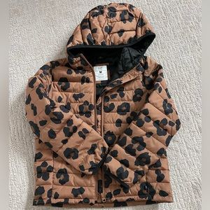 NWOT Gap Kids Leopard Jacket